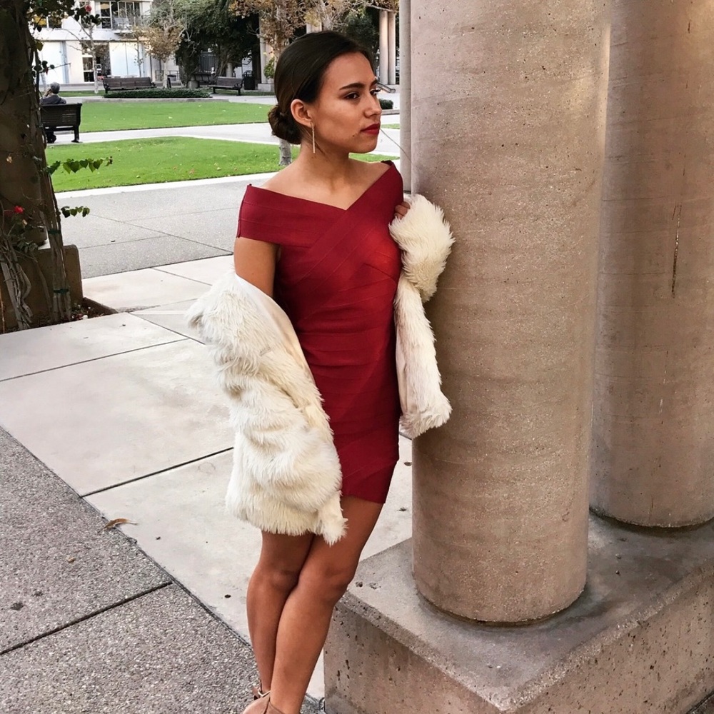 Missguided bandage dress
